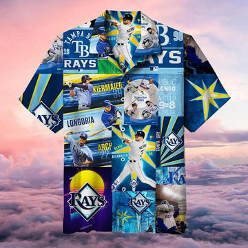 Tampa Bay Rays Hawaiian Shirt 2, MLB Hawaiian Shirt Moonbestprint
