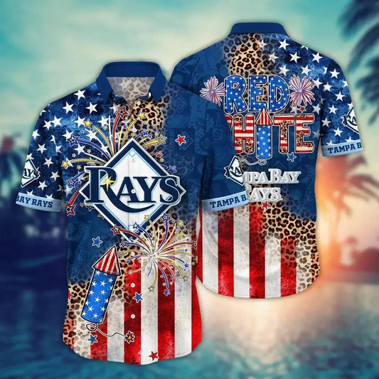 Tampa Bay Rays MLB Aloha Hawaiian Shirt, MLB Hawaiian Shirt Moonbestprint