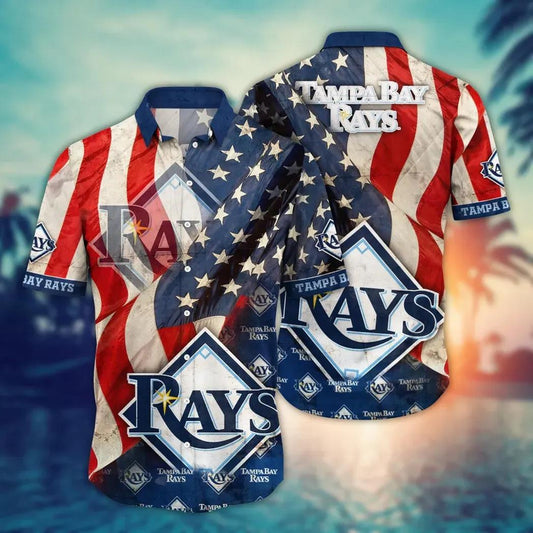 Tampa Bay Rays MLB Flower Aloha Hawaiian Shirt 10, MLB Hawaiian Shirt Moonbestprint
