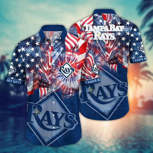 Tampa Bay Rays MLB Flower Aloha Hawaiian Shirt 11, MLB Hawaiian Shirt Moonbestprint