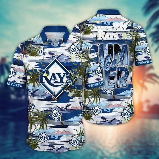 Tampa Bay Rays MLB Flower Aloha Hawaiian Shirt 9, MLB Hawaiian Shirt Moonbestprint
