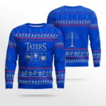Taters Potatoes Ugly Sweater- Taters Potatoes Sweater- Christmas Sweater- Lord Of The Rings Blue – Moonbestprint