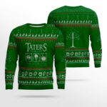 Taters Potatoes Ugly Sweater- Taters Potatoes Sweater- Christmas Sweater- Lord Of The Rings Green – Moonbestprint