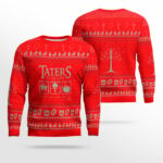 Taters Potatoes Ugly Sweater- Taters Potatoes Sweater- Christmas Sweater- Lord Of The Rings Red – Moonbestprint