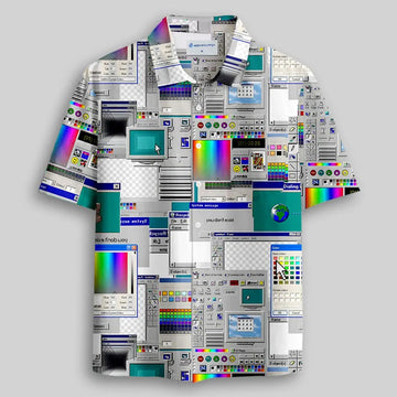 Tech Throwback 2026 Hawaiian Shirt – Moonbestprint