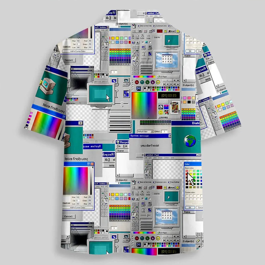 Tech Throwback 2026 Hawaiian Shirt – Moonbestprint