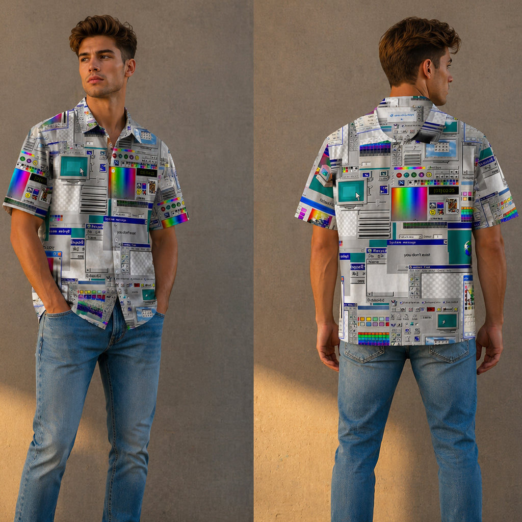 Tech Throwback 2026 Hawaiian Shirt – Moonbestprint
