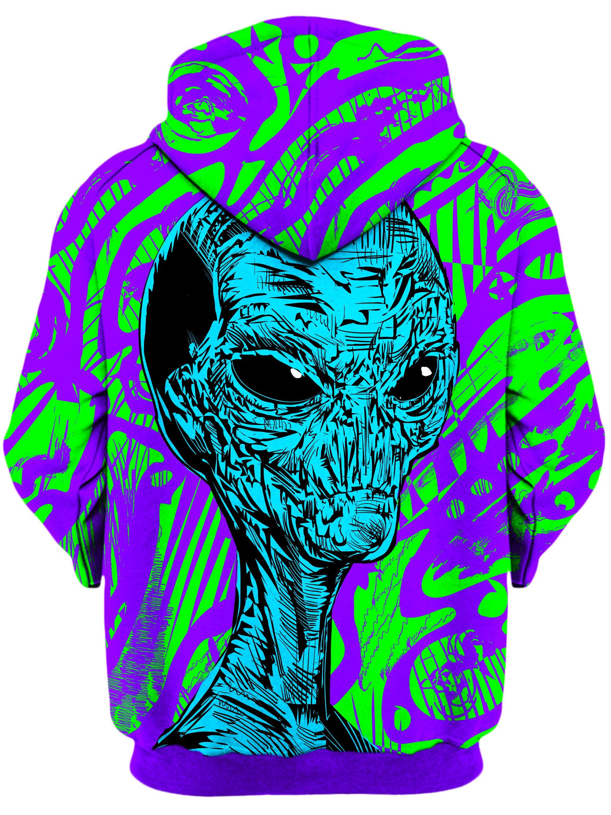 Alien Unisex Hoodie -Moonbestprint