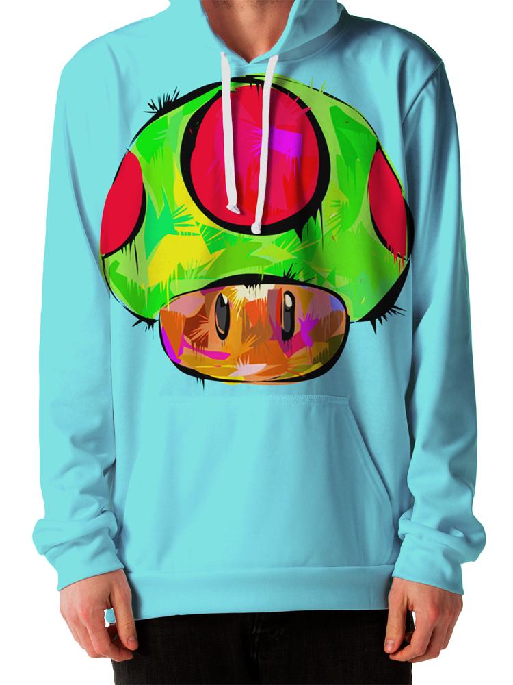 1 Up Unisex Hoodie -Moonbestprint