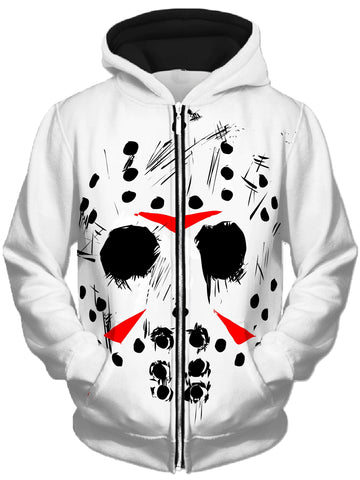 Jason Unisex Zip-Up Hoodie - Moonbestprint
