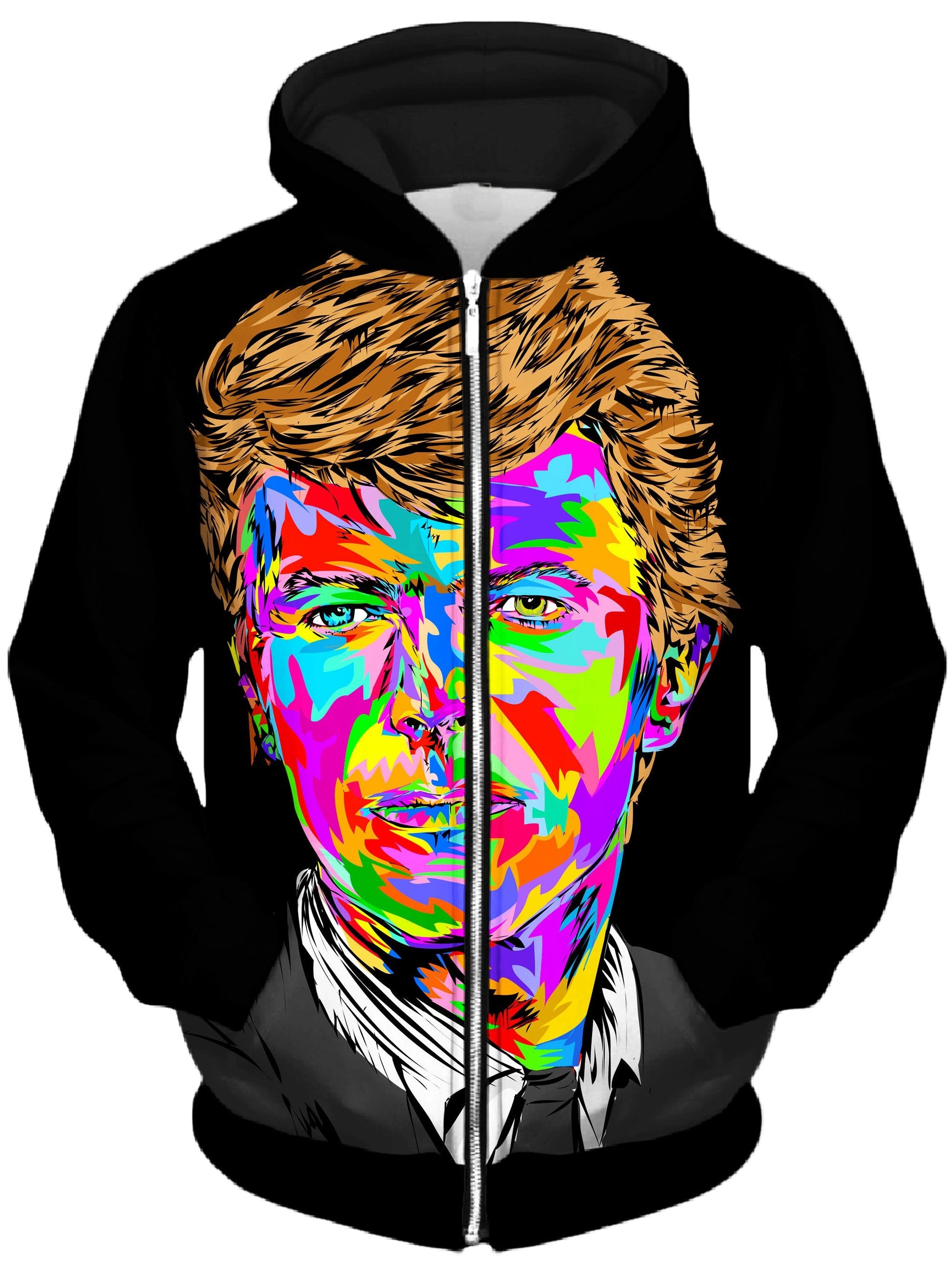 RIP Drome Unisex Zip-Up Hoodie -Moonbestprint