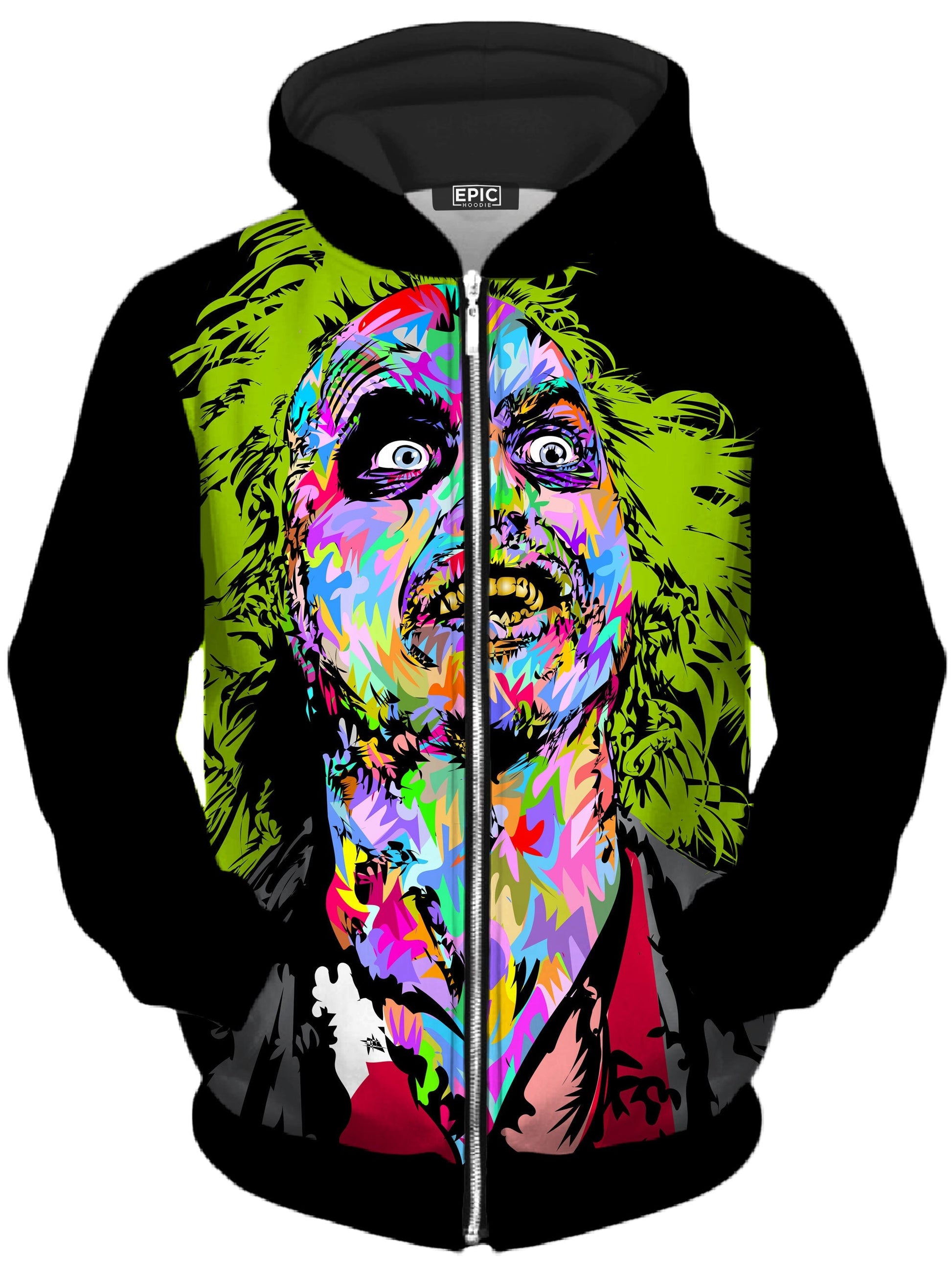 Beetlejuice Unisex Zip-Up Hoodie - Moonbestprint
