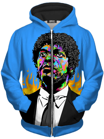 Jewls Unisex Zip-Up Hoodie -Moonbestprint