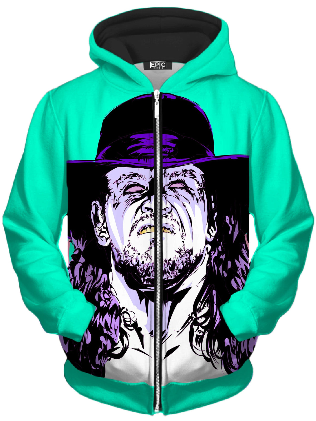 Tombstone Unisex Zip-Up Hoodie -Moonbestprint