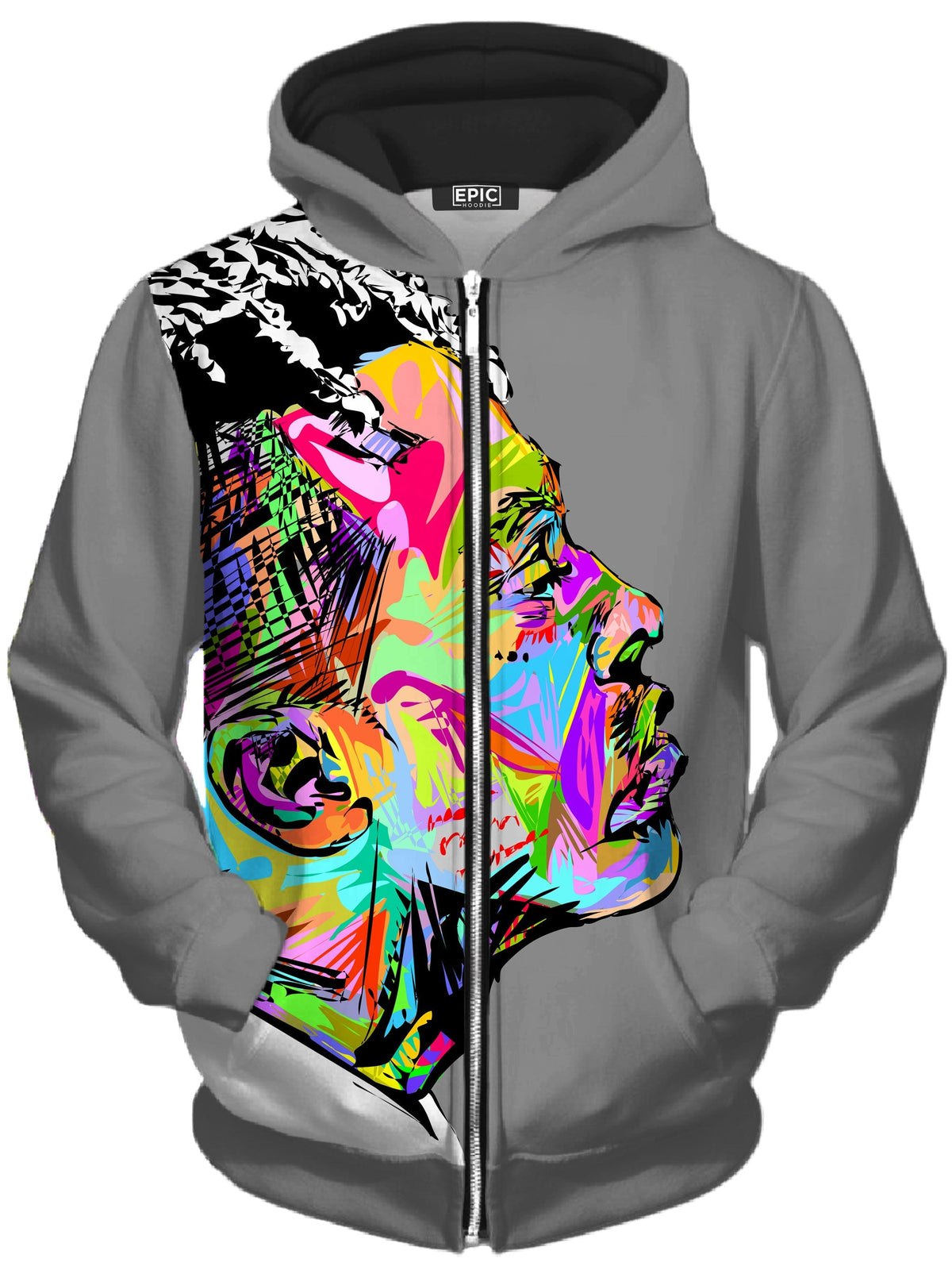 XXX Unisex Zip-Up Hoodie -Moonbestprint