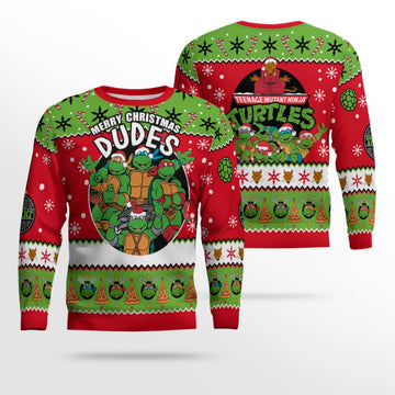 Teenage Mutant Ninja Turtles Ugly Christmas Sweater 2025 – Moonbestprint