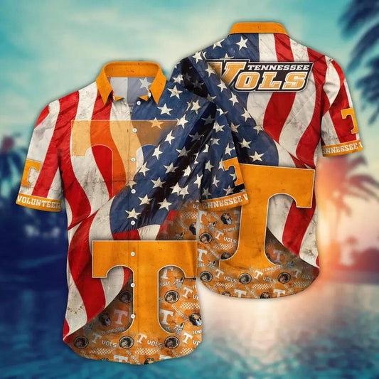 Tennessee Volunteers NCAA Flower Aloha Hawaiian Shirt 10, NCAA Hawaiian Shirt Moonbestprint