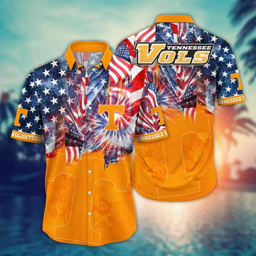 Tennessee Volunteers NCAA Flower Aloha Hawaiian Shirt 11, NCAA Hawaiian Shirt Moonbestprint