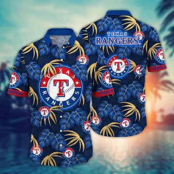 Texas Baseball Team Rangerss Hawaiian Shirt 1, MLB Hawaiian Shirt Moonbestprint