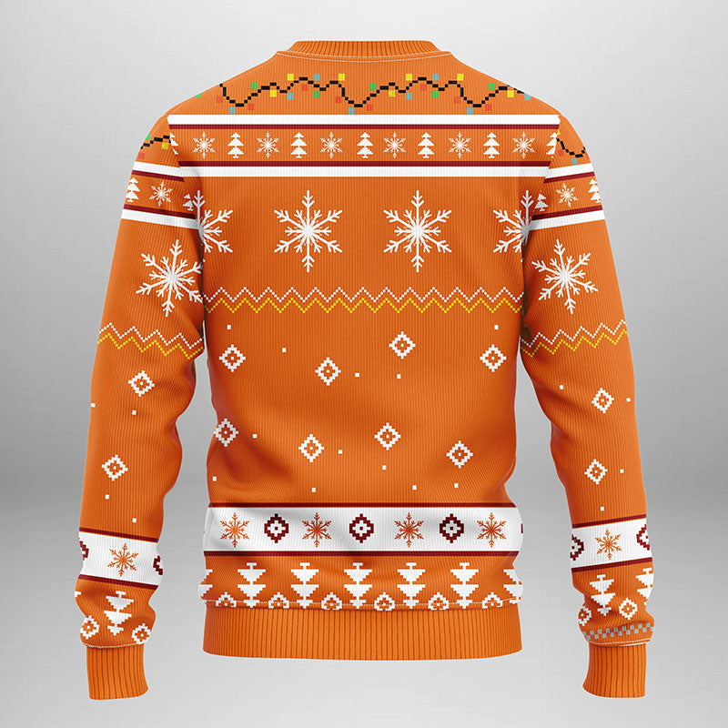 Texas Longhorns Funny Grinch Ugly Christmas Sweater Moonbestprint