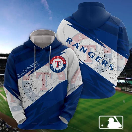 Texas Rangers All Over Print Hoodie, MLB Hoodie Moonbestprint