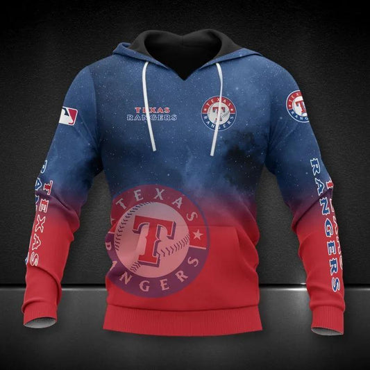Texas Rangers All Over Print MLB Hoodie 1, MLB Hoodie Moonbestprint
