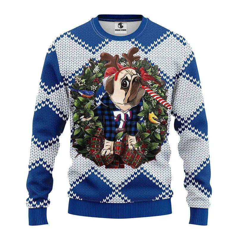 Texas Rangers Pub Dog Ugly Christmas Sweater, MLB Christmas Sweater Moonbestprint