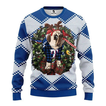 Texas Rangers Pub Dog Ugly Christmas Sweater, MLB Christmas Sweater Moonbestprint