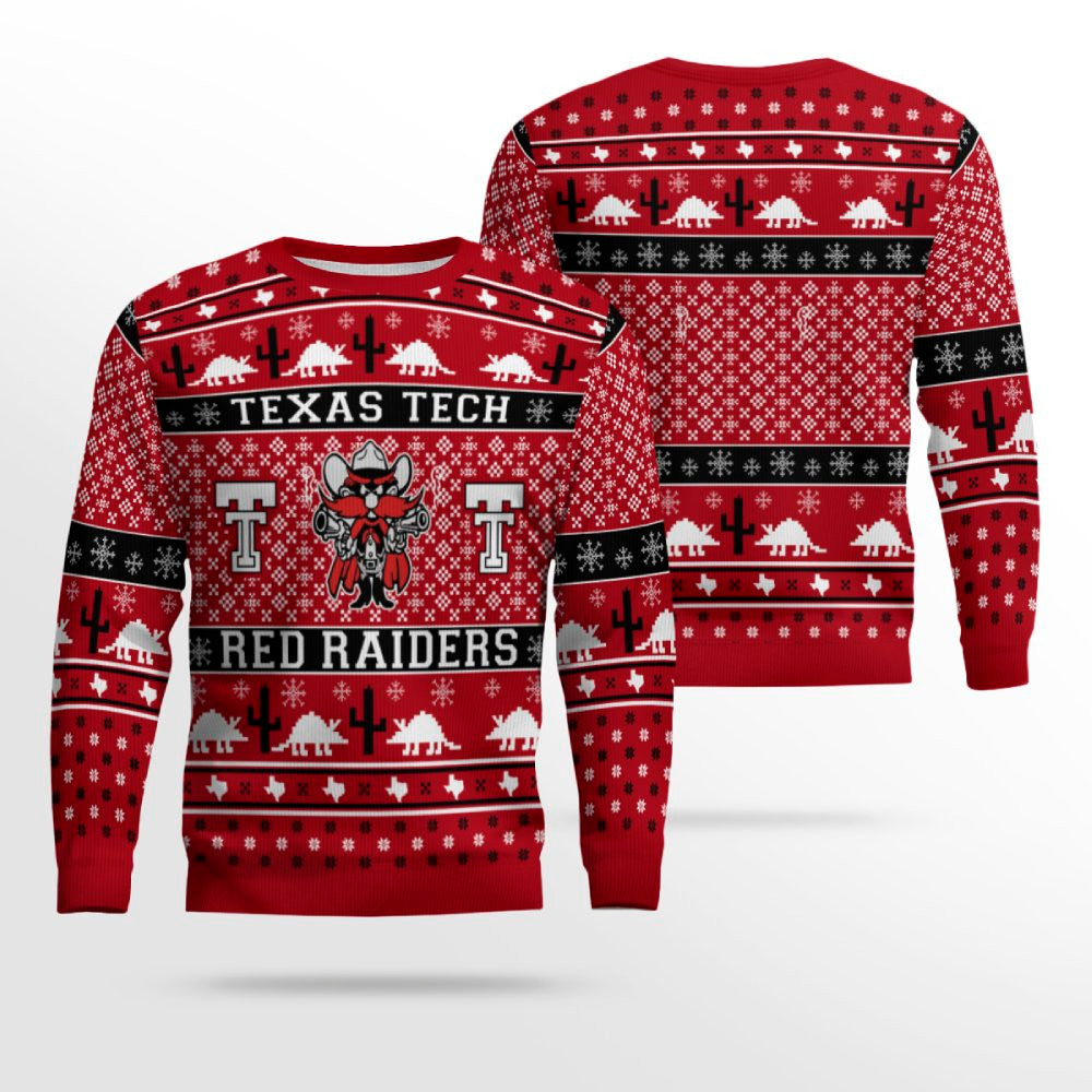 Texas Tech Red Raiders Ugly Christmas Sweater – Moonbestprint