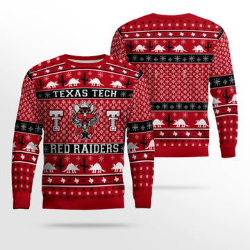 Texas Tech Red Raiders Ugly Christmas Sweater – Moonbestprint