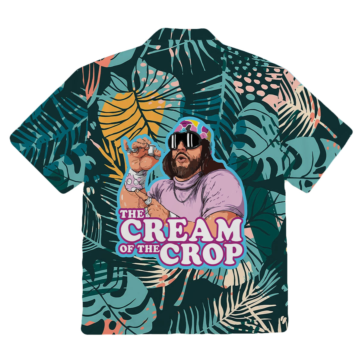 The Cream of the Crop Pro Wrestling Macho Hawaiian Shirt – Moonbestprint