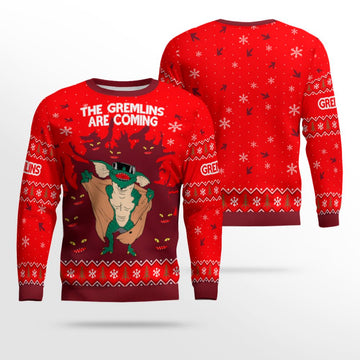 The Gremlins Are Coming Christmas Ugly Sweater – Moonbestprint
