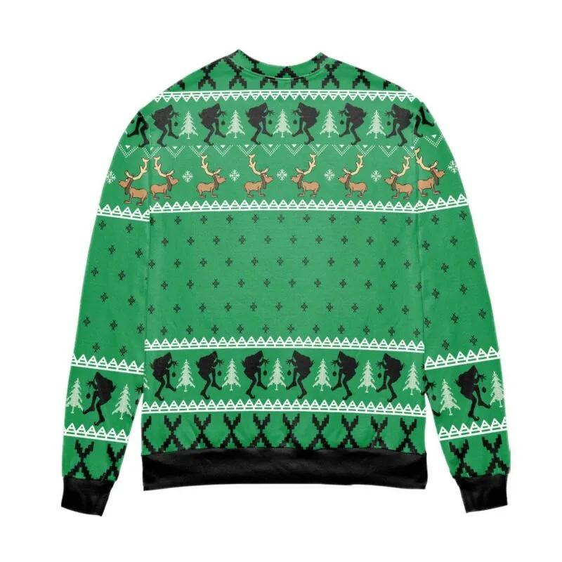 The Grinch Hate Double Hate Loathe Entirely Ugly Sweater, Grinch Holiday Sweater Moonbestprint