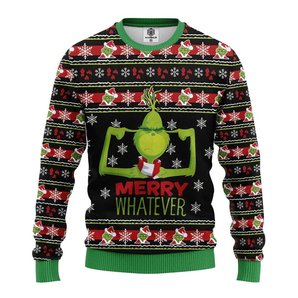 The Grinch Ugly Christmas Sweater Amazing, Grinch Sweater Adults Moonbestprint