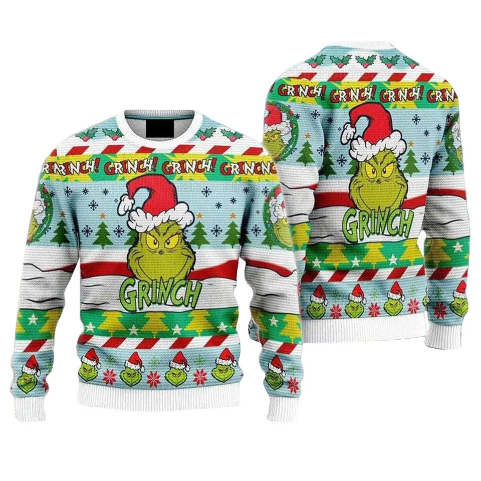 2025 The Grinch Ugly Christmas Sweater – Moonbestprint