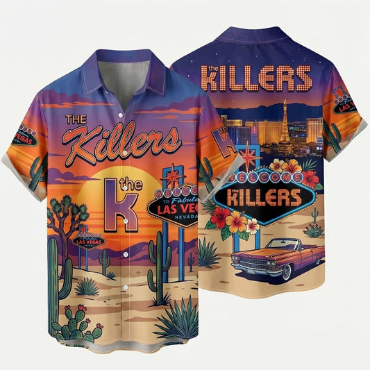 The Killers Las Vegas Hawaiian Shirt – Moonbestprint