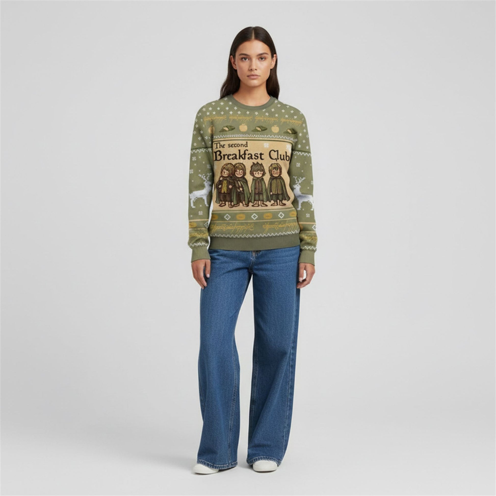 The Lord Of The Rings The Second Breakfast Club Ugly Sweater 2026 Christmas - Moonbestprint