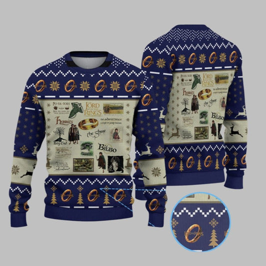 The Lord Of The Rings Ugly Sweater 2026 Christmas - Moonbestprint