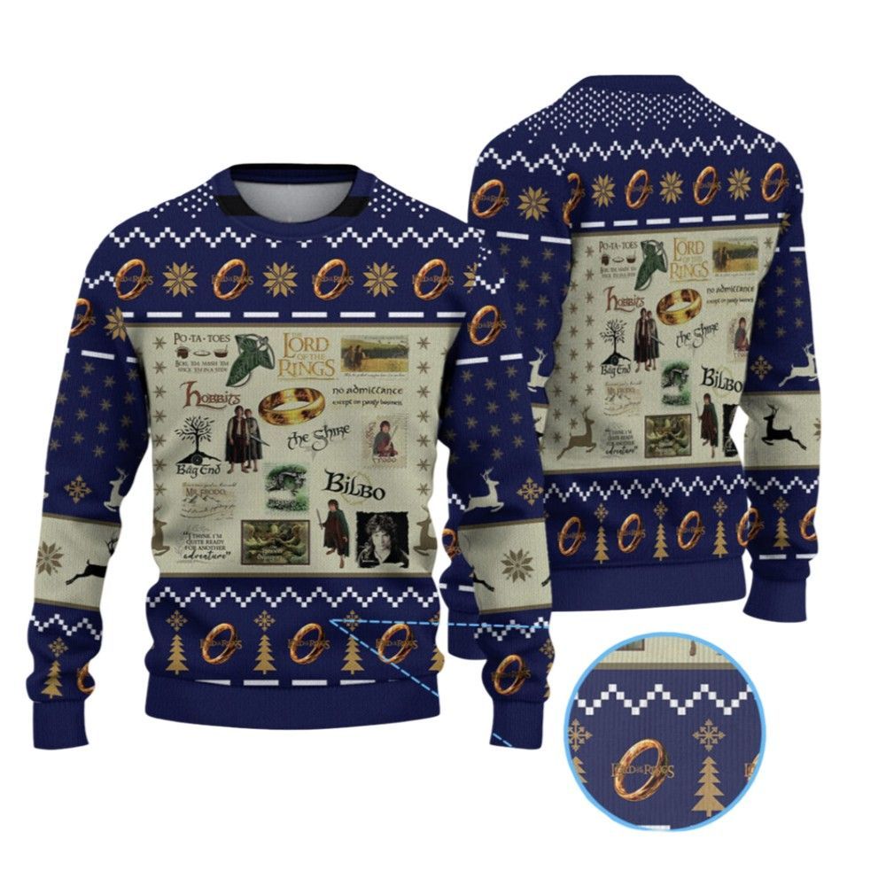 The Lord Of The Rings Ugly Sweater 2026 Christmas - Moonbestprint