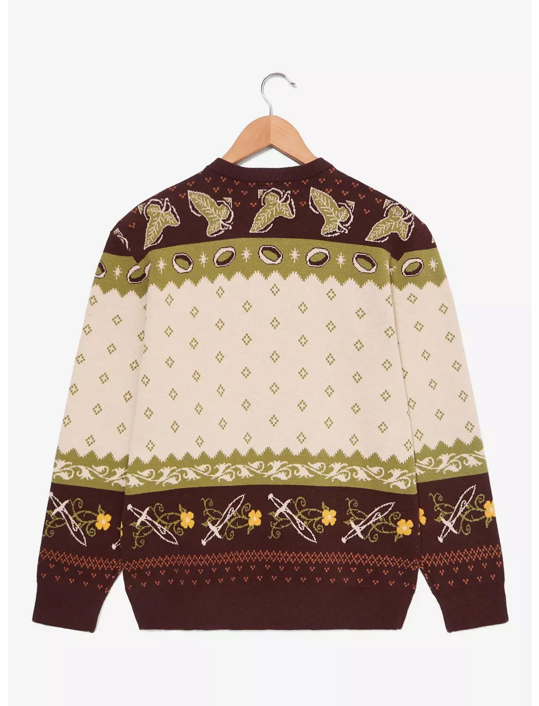 The Lord of the Rings Shire Hobbit Home Holiday Ugly Christmas Sweater – Moonbestprint