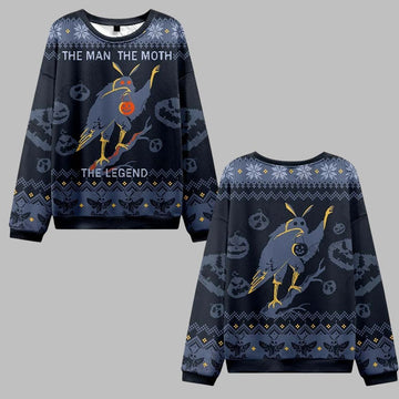 The Man The Moth The Legend Ugly Sweater 2026 Christmas - Moonbestprint