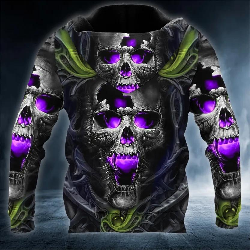 The Mystery Of Cracked Skull 3D Hoodie Moonbestprint