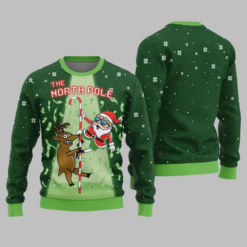The North Pole Ugly Sweater Christmas 2026 - Moonbestprint