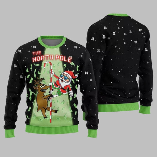 The North Pole Ugly Sweater Christmas 2026 - Moonbestprint