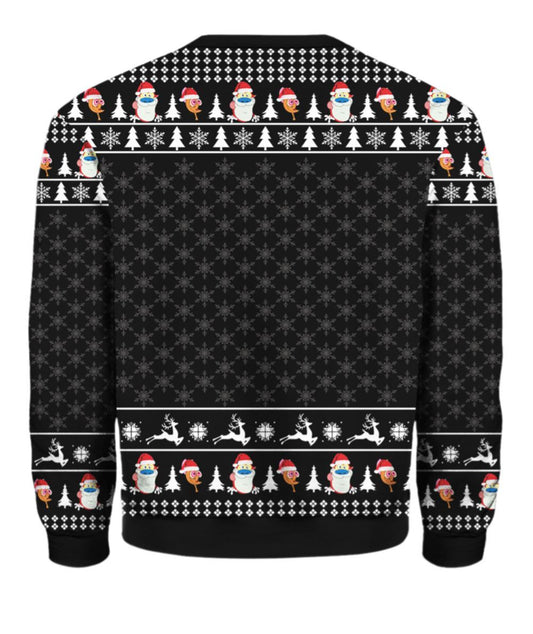 The Ren Stimpy Show Ugly Christmas Sweater - Moonbestprint