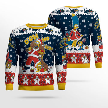 The Simpsons Duff the Halls Ugly Christmas Sweater – Moonbestprint