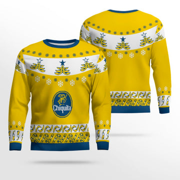 The Yellow Holidays Chiquita Ugly Sweater 2025 – Moonbestprint