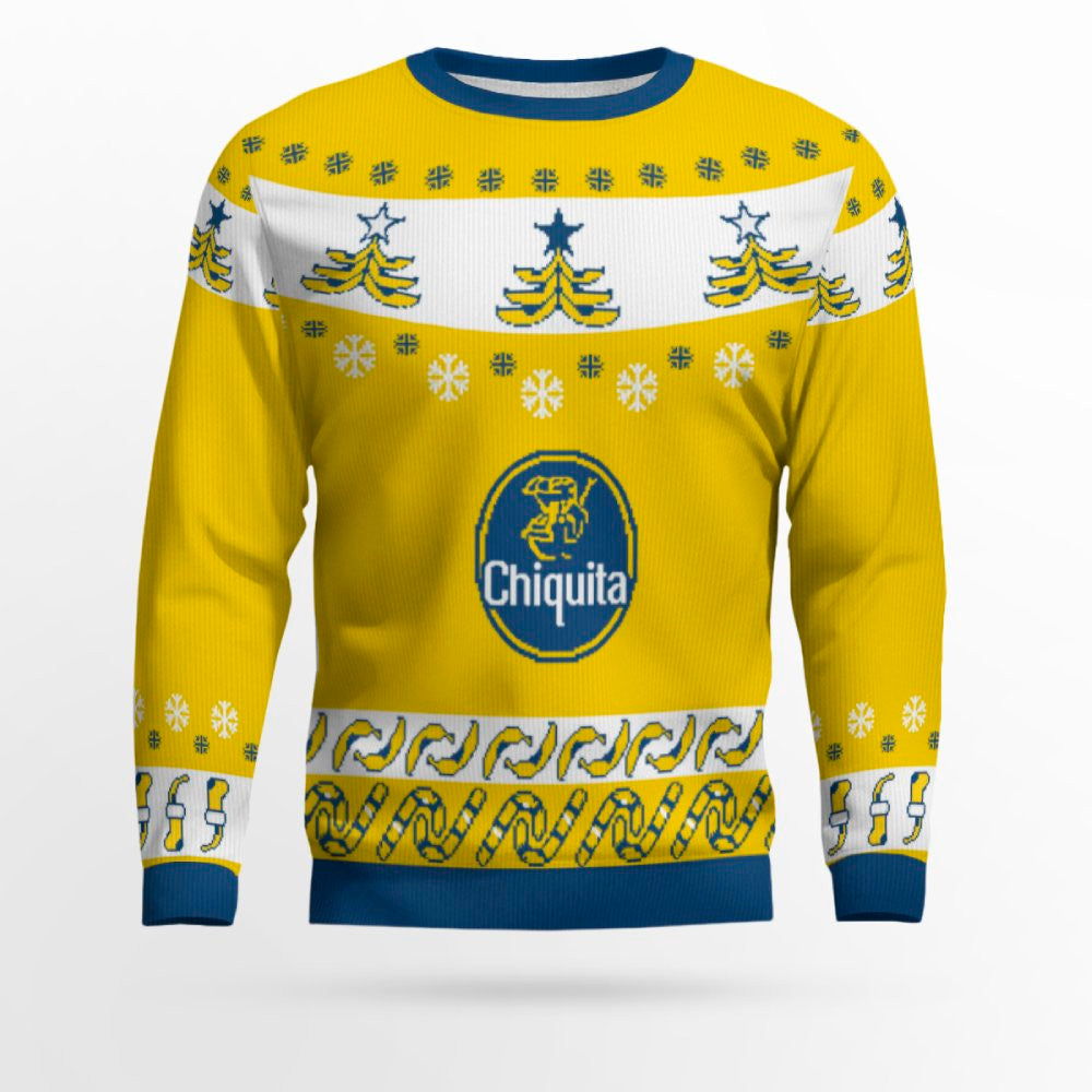 The Yellow Holidays Chiquita Ugly Sweater 2025 – Moonbestprint