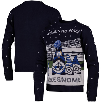 There's No Place Like Gnome Chelsea Football Club Ugly Sweater 2025 – Moonbestprint