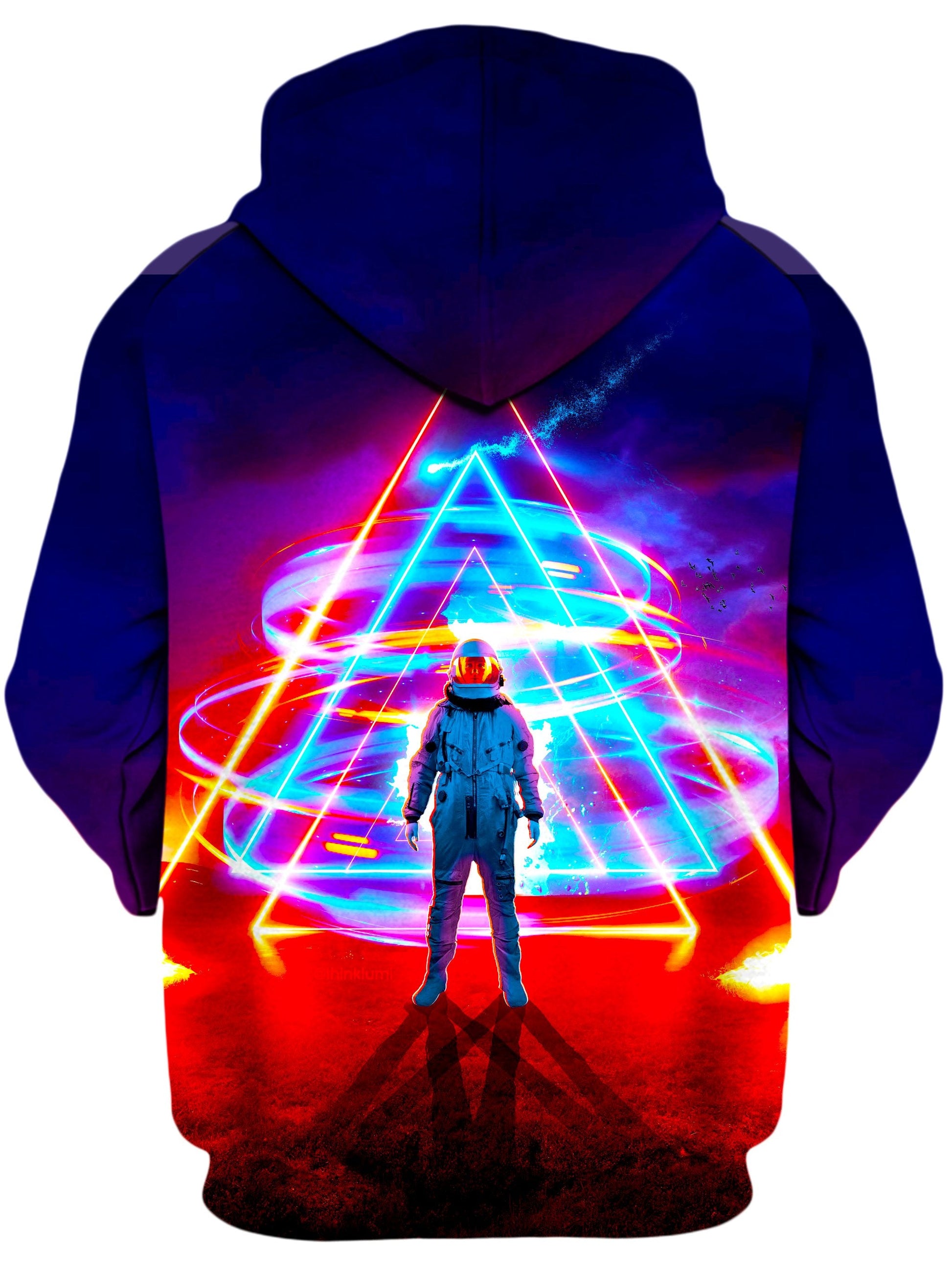 Triangler Unisex Zip-Up Hoodie -Moonbestprint